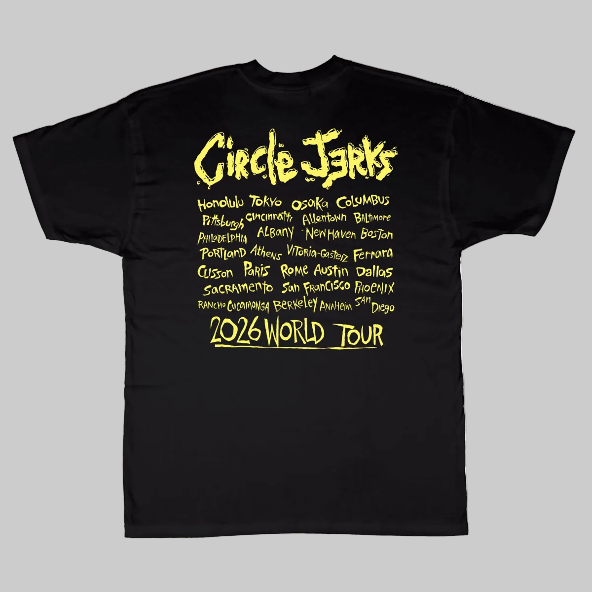 Pizz Hot Rod 2026 World Tour - Tシャツ