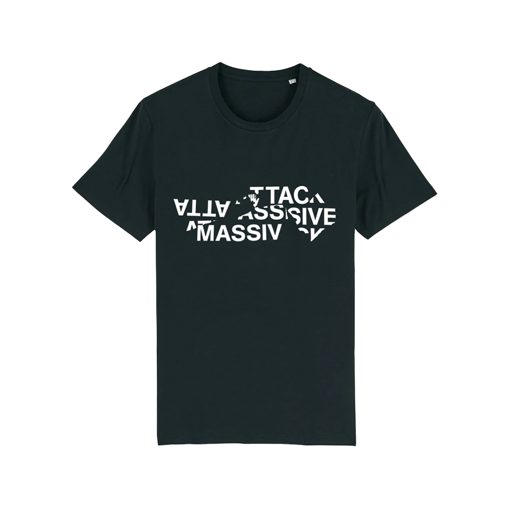 FRACTURED LOGO - Black T-shirt